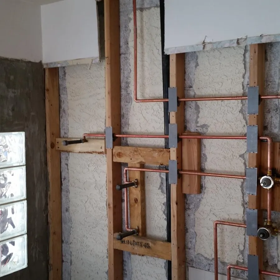 Copper pipe installation for Burst Pipe Repair in Shoreline